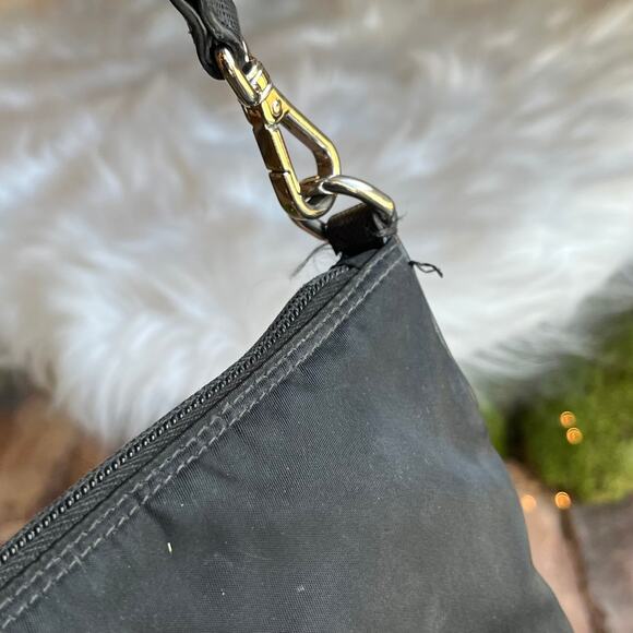 PRADA Messenger Black Nylon Messenger Bag - Picture 3 of 12